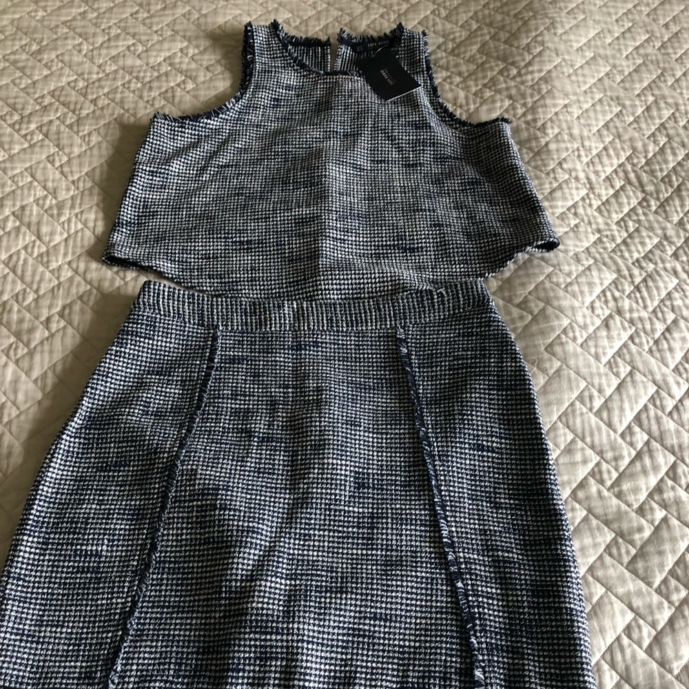 NWT ZARA SKIRT AND TOP